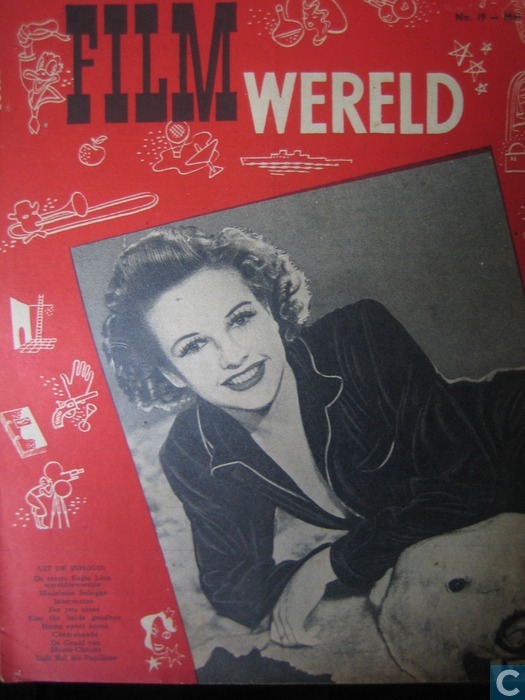 FILM WERELD magazine side cover Issue 19 May 1946