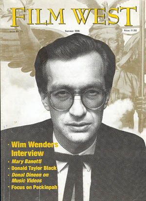 FILM WEST magazine side cover Issue 21  