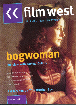 FILM WEST magazine side cover Issue 29  