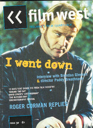 FILM WEST magazine side cover Issue 30  