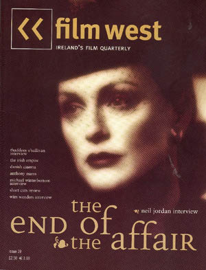 FILM WEST magazine side cover Issue 39  