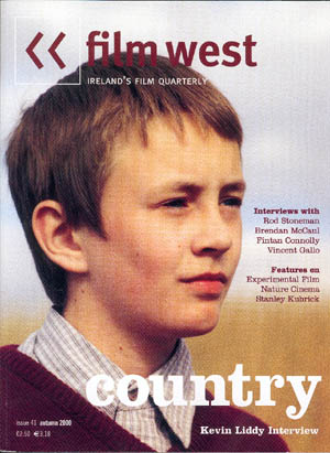 FILM WEST magazine side cover Issue 41  