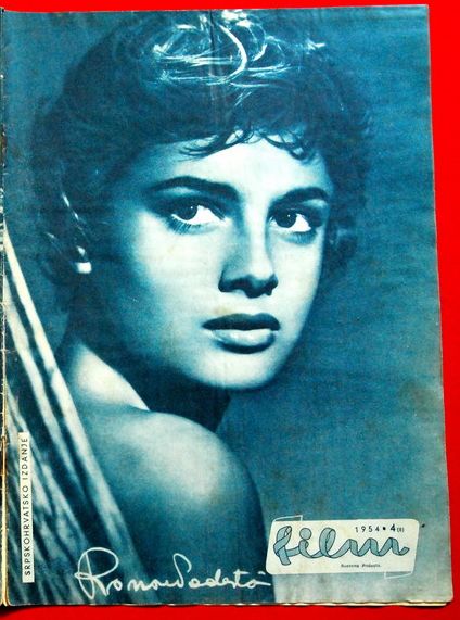FILM (Yu) magazine side cover Issue 4  1954