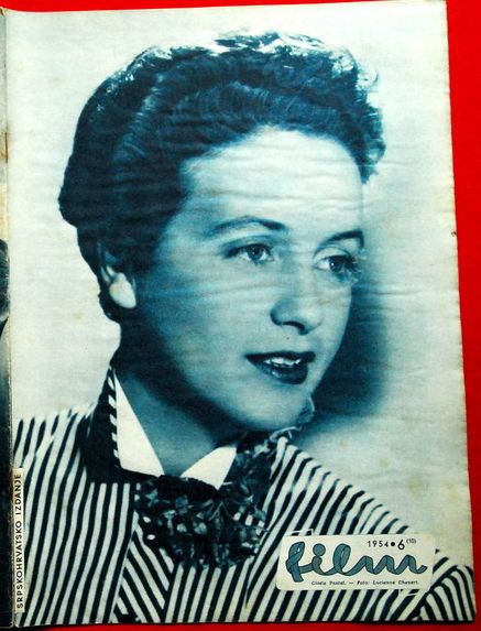 FILM (Yu) magazine side cover Issue 6  1954