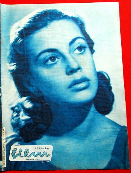 FILM (Yu) magazine side cover Issue 7  1954