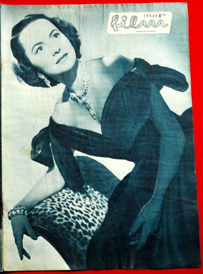 FILM (Yu) magazine side cover Issue 8  1954