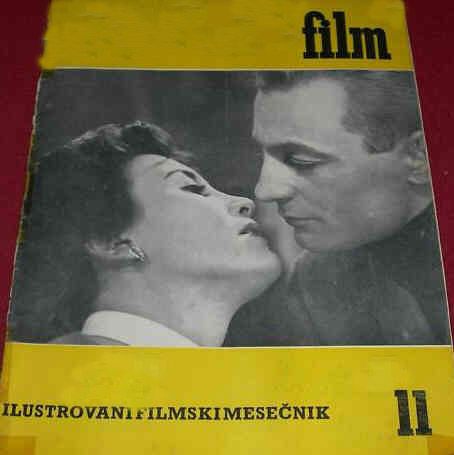 FILM (Yu) magazine side cover Issue 11  1956