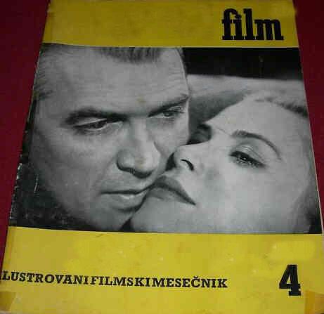 FILM (Yu) magazine side cover Issue 4  1957