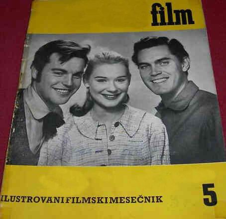 FILM (Yu) magazine side cover Issue 5  1957