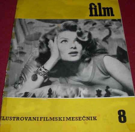 FILM (Yu) magazine side cover Issue 8  1957
