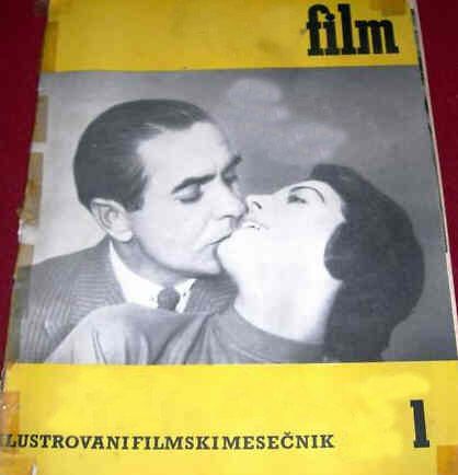 FILM (Yu) magazine side cover Issue 1  1958