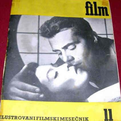 FILM (Yu) magazine side cover Issue 11  1958