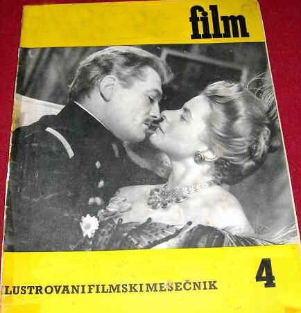 FILM (Yu) magazine side cover Issue 4  1958
