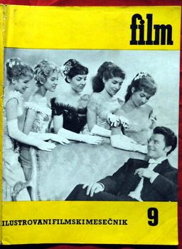FILM (Yu) magazine side cover Issue 9  1958