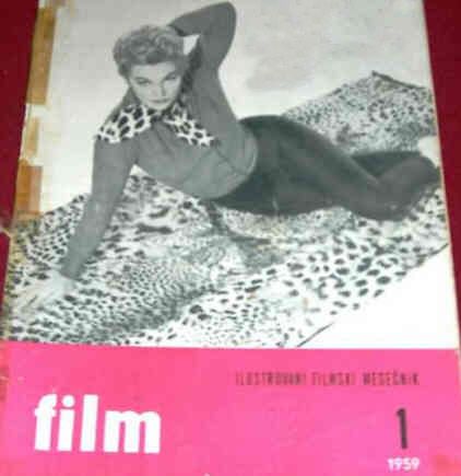 FILM (Yu) magazine side cover Issue 1  1959