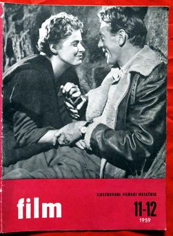 FILM (Yu) magazine side cover Issue 11/12  1959