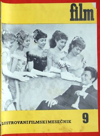FILM (Yu) magazine side cover Issue 9  1959