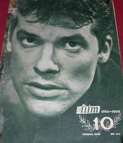 FILM (Yu) magazine side cover Issue 8/9  1960