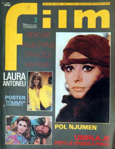 FILM (Yu) magazine side cover Issue 2 1 March 1976