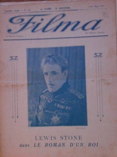 FILMA magazine side cover Issue 126 15-31 March 1923