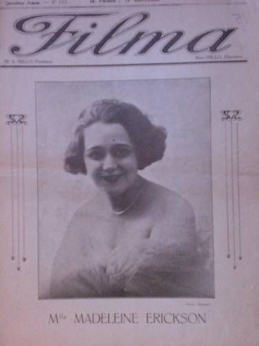 FILMA magazine side cover Issue 135 1-15 October 1923