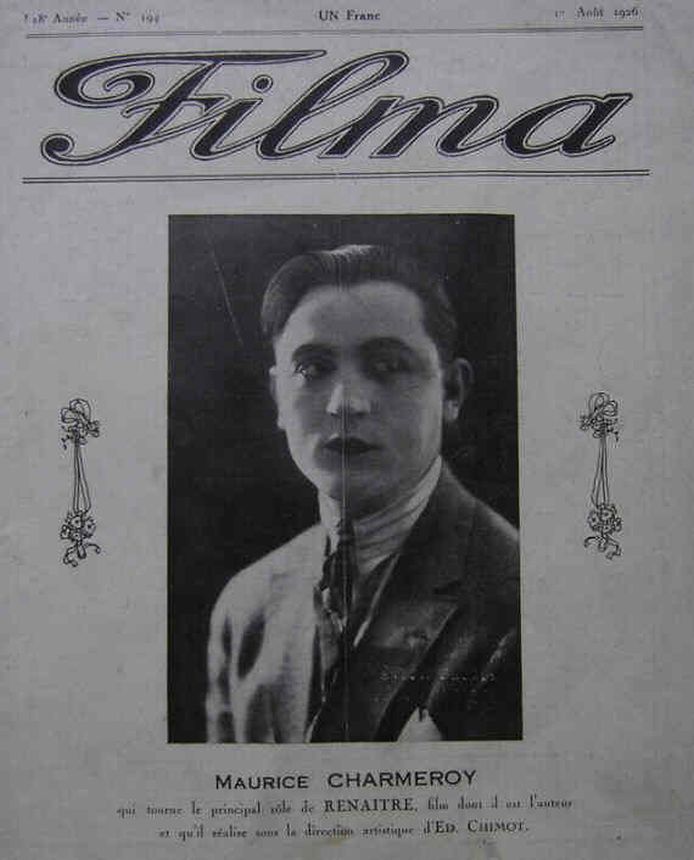 FILMA magazine side cover Issue 194 1 August 1926