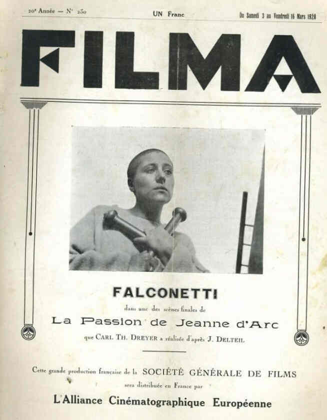 FILMA magazine side cover Issue 230 16 March 1928