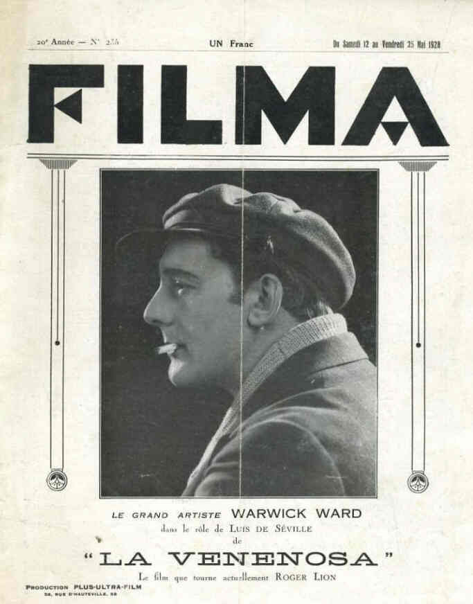 FILMA magazine side cover Issue 235 12 May 1928