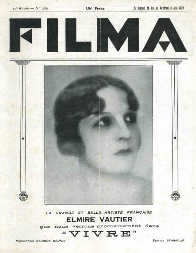 FILMA magazine side cover Issue 236 26 May 1928