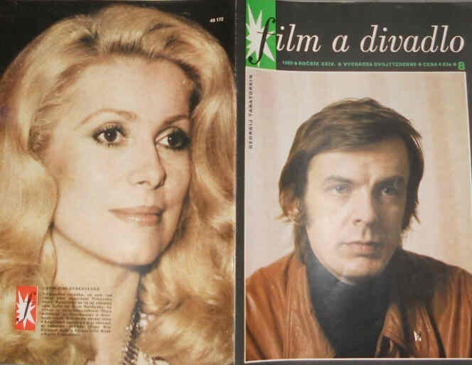 FILM A DIVADLO magazine side cover Issue 8  1980