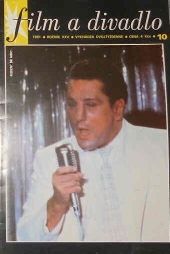 FILM A DIVADLO magazine side cover Issue 10  1981