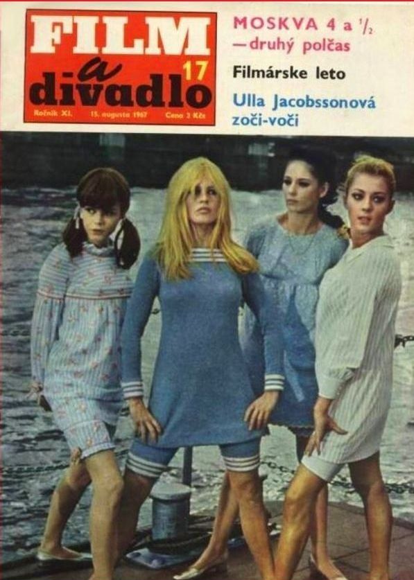 FILM A DIVADLO magazine side cover Issue 17 15 August 1967