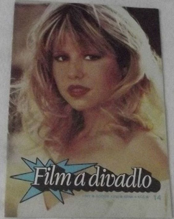 FILM A DIVADLO magazine side cover Issue 14  1982