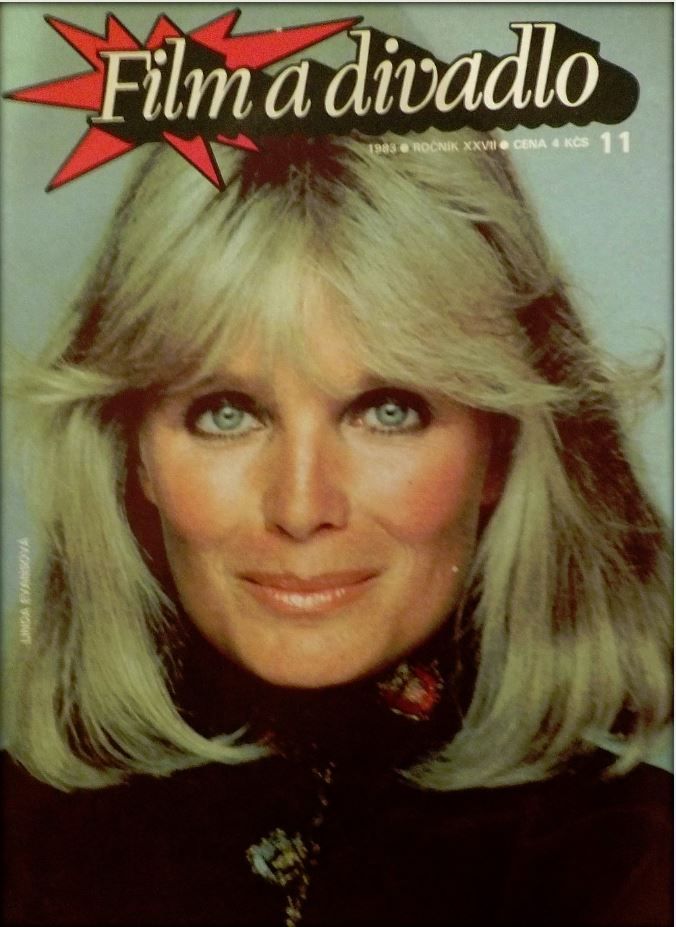 FILM A DIVADLO magazine side cover Issue 11  1983