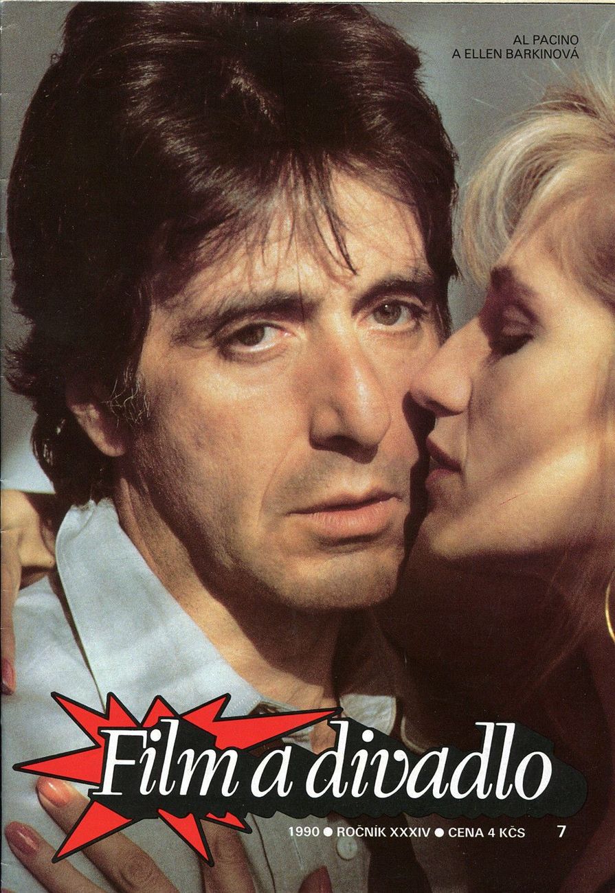 FILM A DIVADLO magazine side cover Issue 7 March 1990