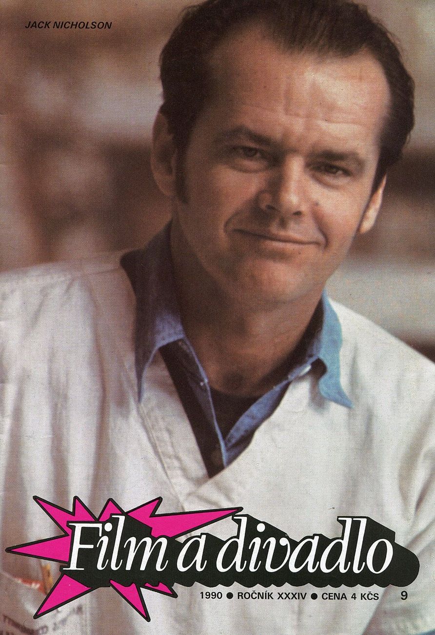 FILM A DIVADLO magazine side cover Issue 9  1990