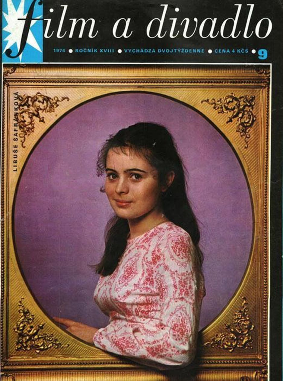 FILM A DIVADLO magazine side cover Issue 9  March 1974