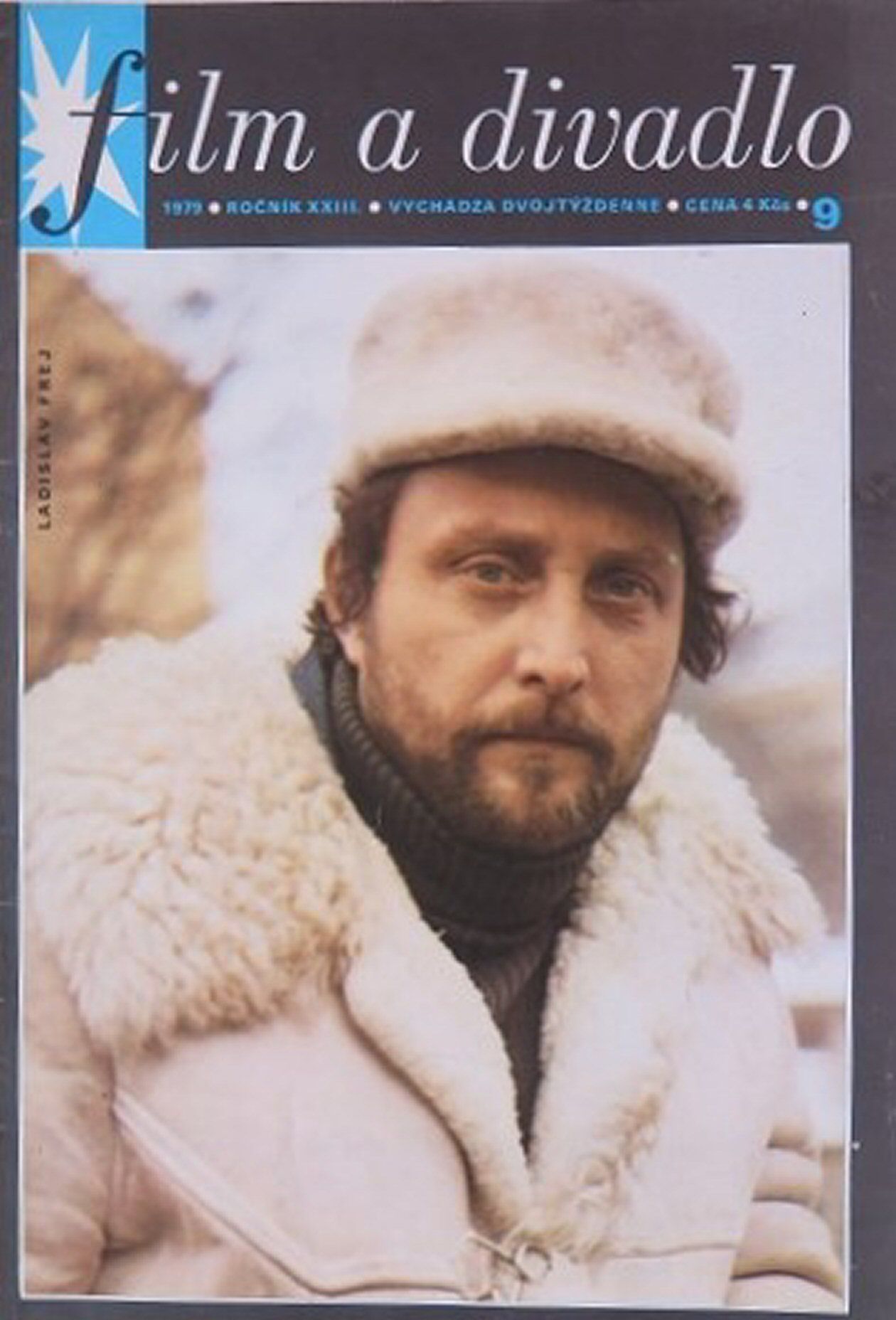 FILM A DIVADLO magazine side cover Issue 9   1979