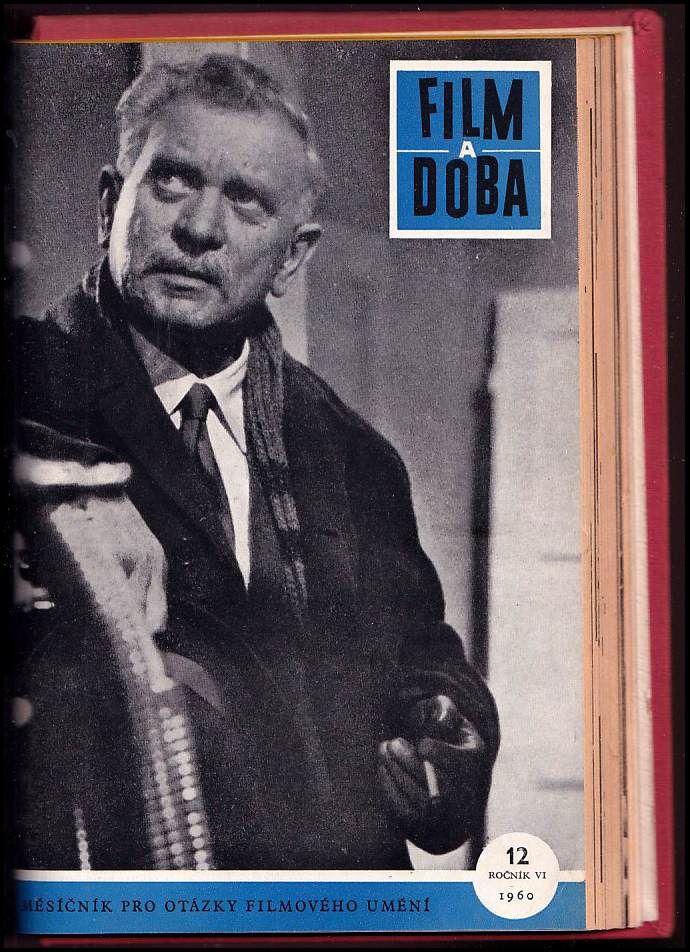 FILM A DOBA magazine side cover Issue 12   1960