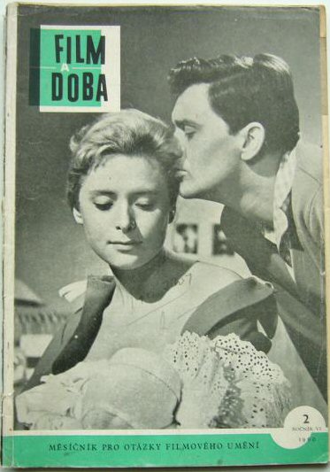 FILM A DOBA magazine side cover Issue 2   1960