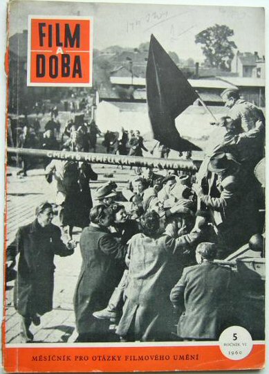 FILM A DOBA magazine side cover Issue 5   1960