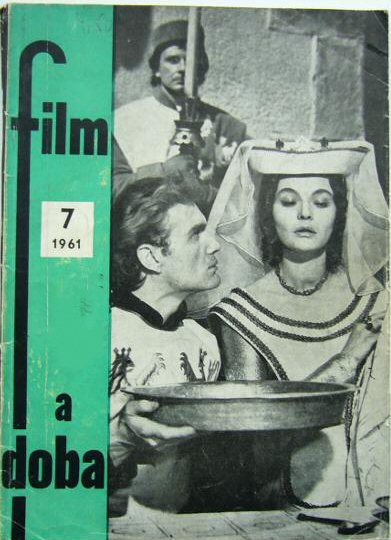FILM A DOBA magazine side cover Issue 7   1961