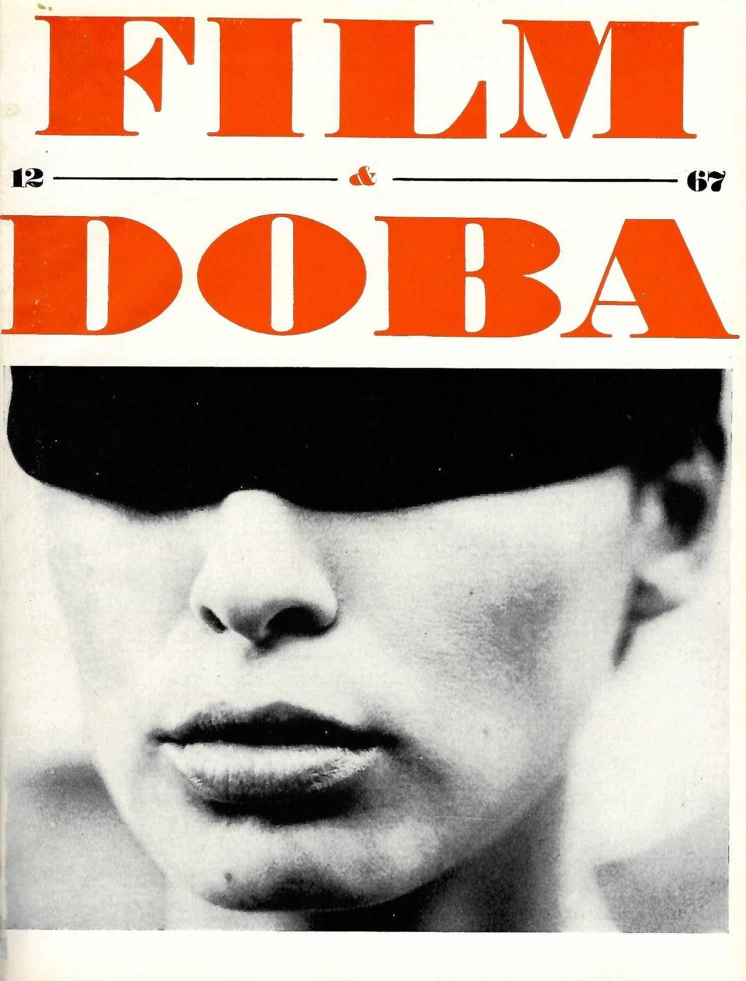 FILM A DOBA magazine side cover Issue 12   1967