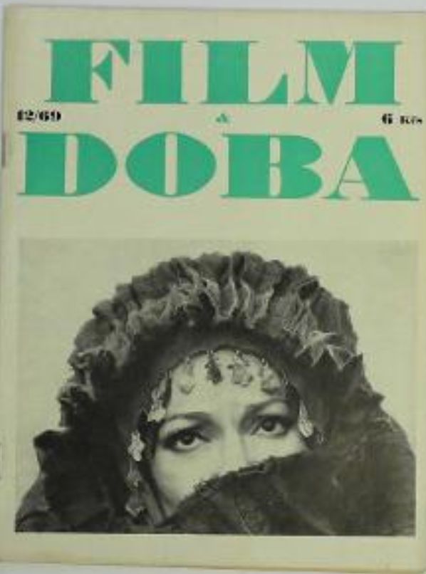 FILM A DOBA magazine side cover Issue 2   1969
