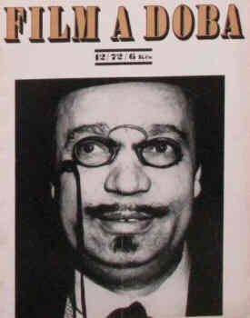 FILM A DOBA magazine side cover Issue 12   1972
