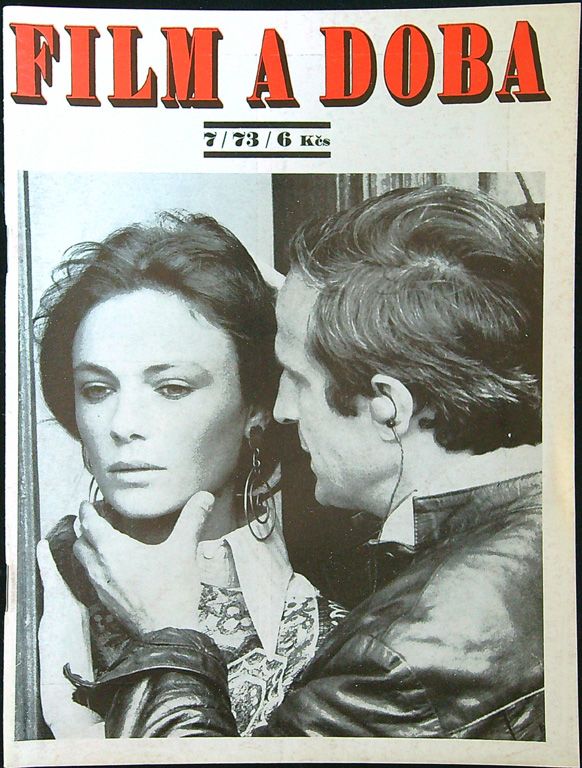 FILM A DOBA magazine side cover Issue 7   1973