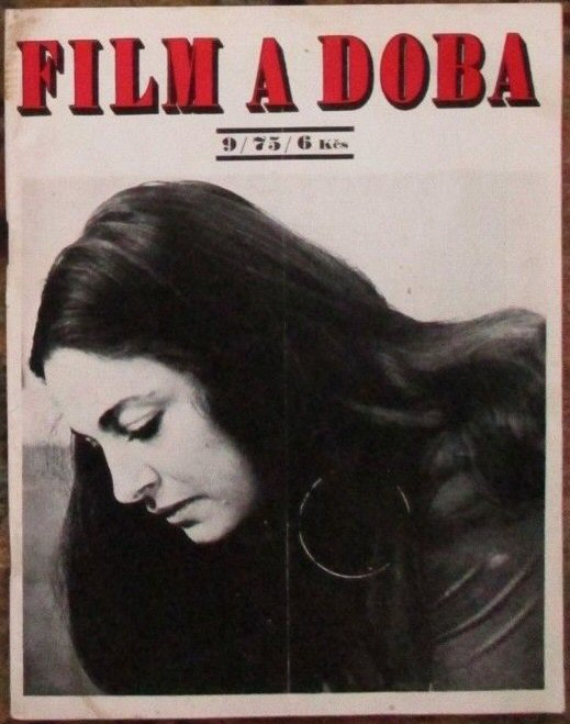 FILM A DOBA magazine side cover Issue 9   1975