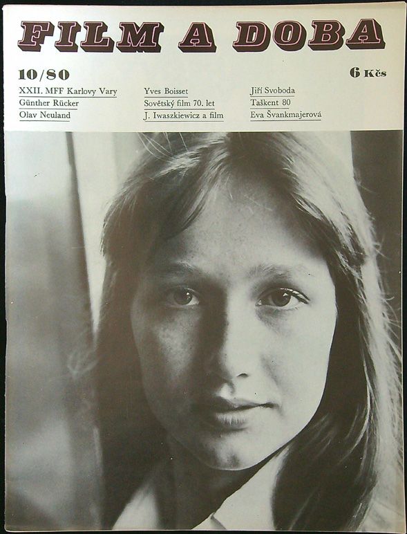 FILM A DOBA magazine side cover Issue 10   1980