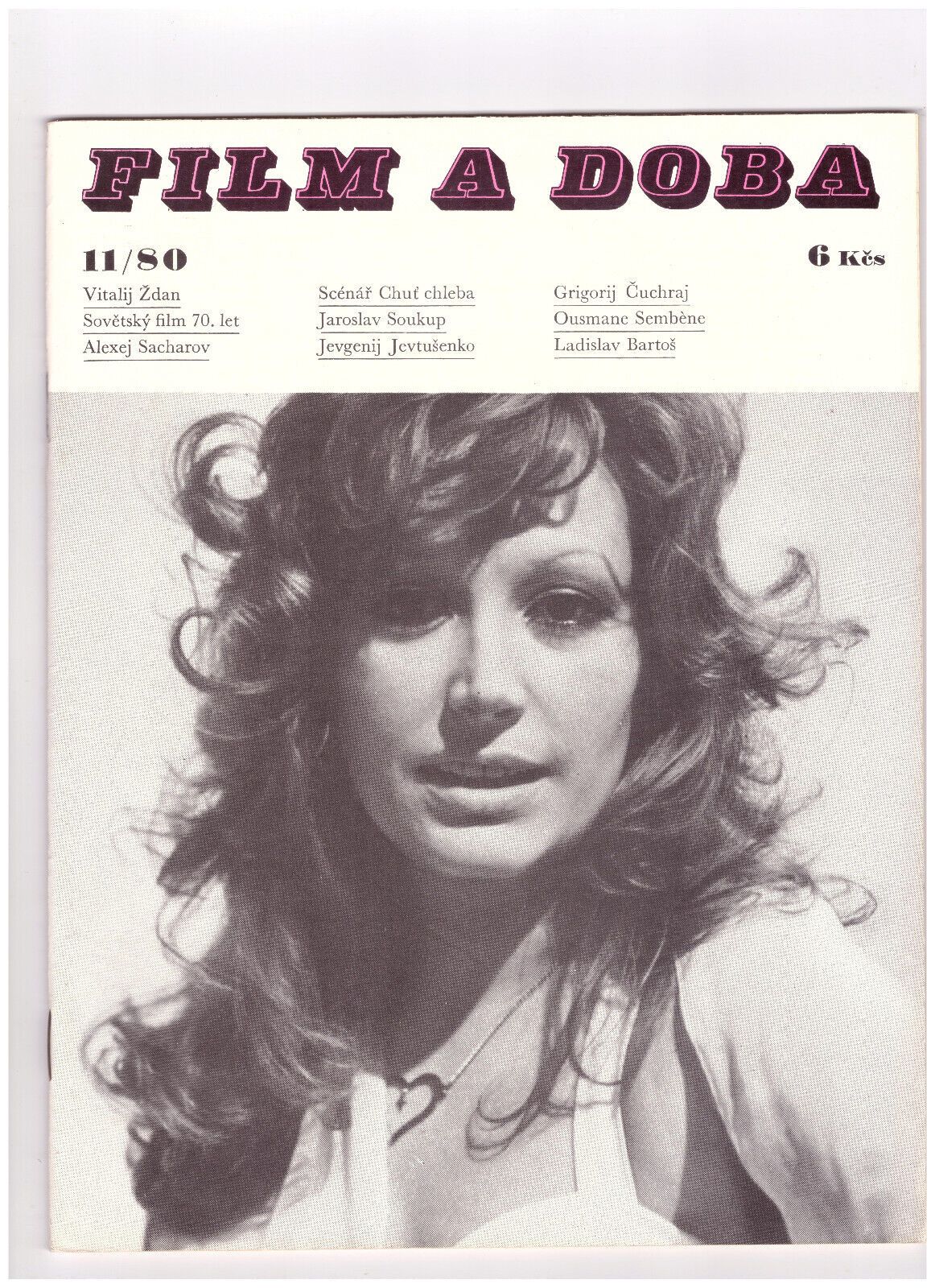 FILM A DOBA magazine side cover Issue 11   1980