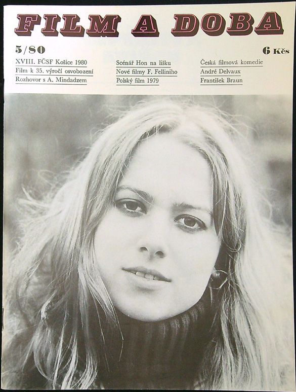 FILM A DOBA magazine side cover Issue 5   1980